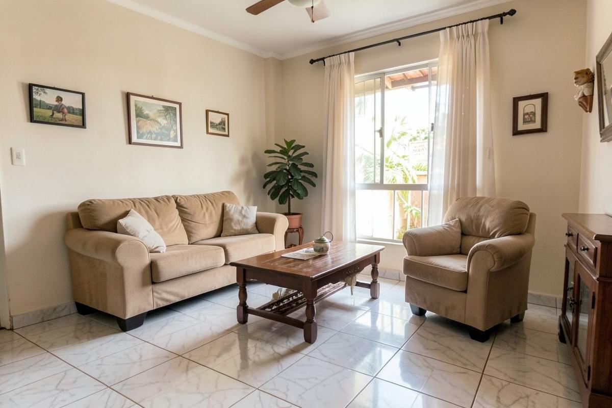Sala da casa no bairro São Geraldo